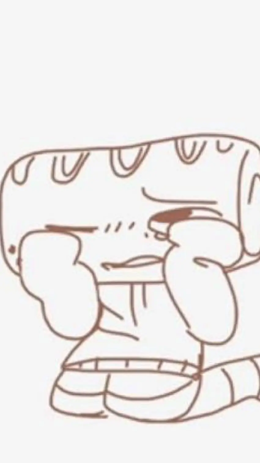 ai character: fruitcake  background