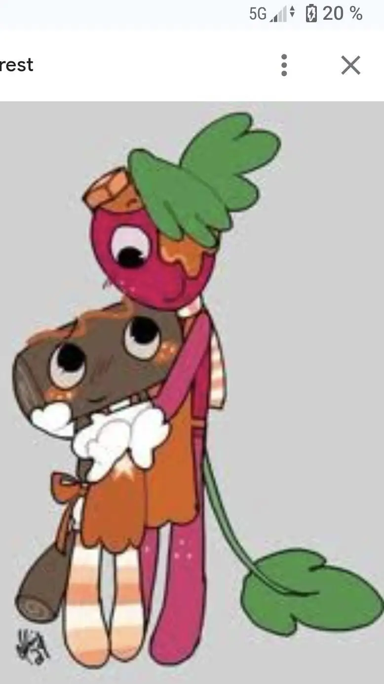 ai character: fruitcake  background