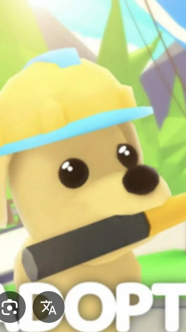 ai character: adopt me  background