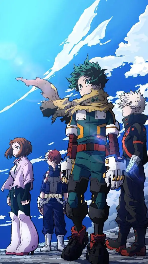 ai character: mha colori background