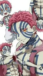 ai character: Akaza background