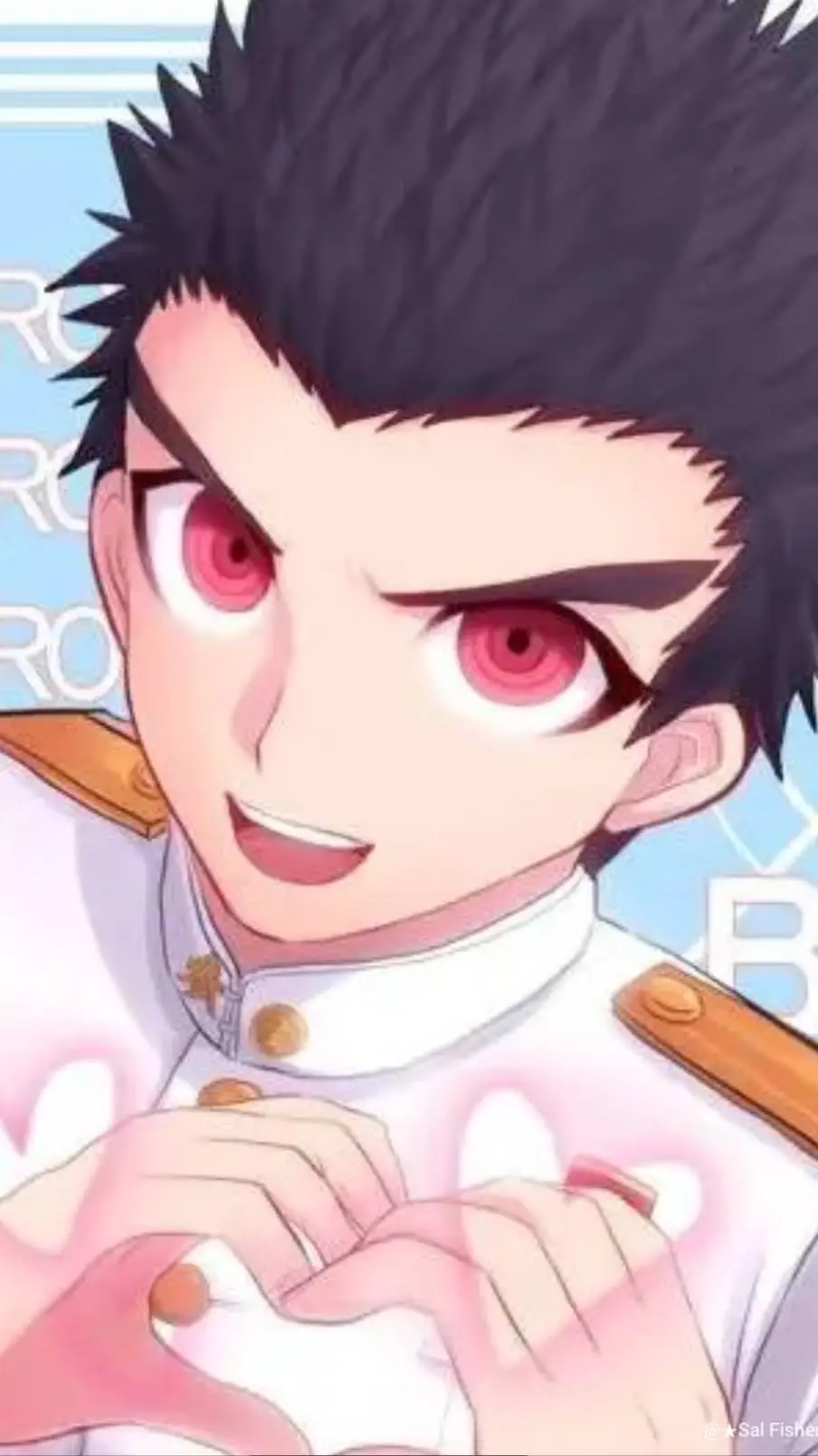 ai character: Kiyotaka Ishimaru  background