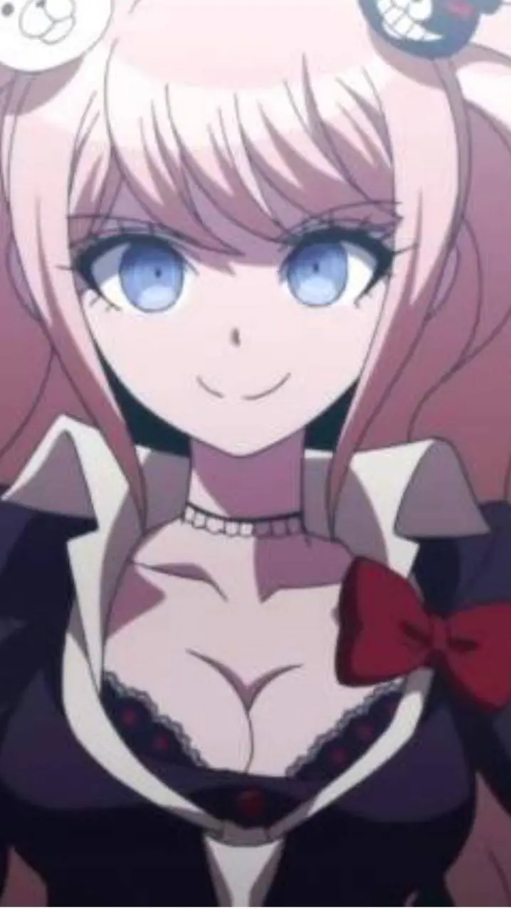 ai character: Junko Enoshima  background