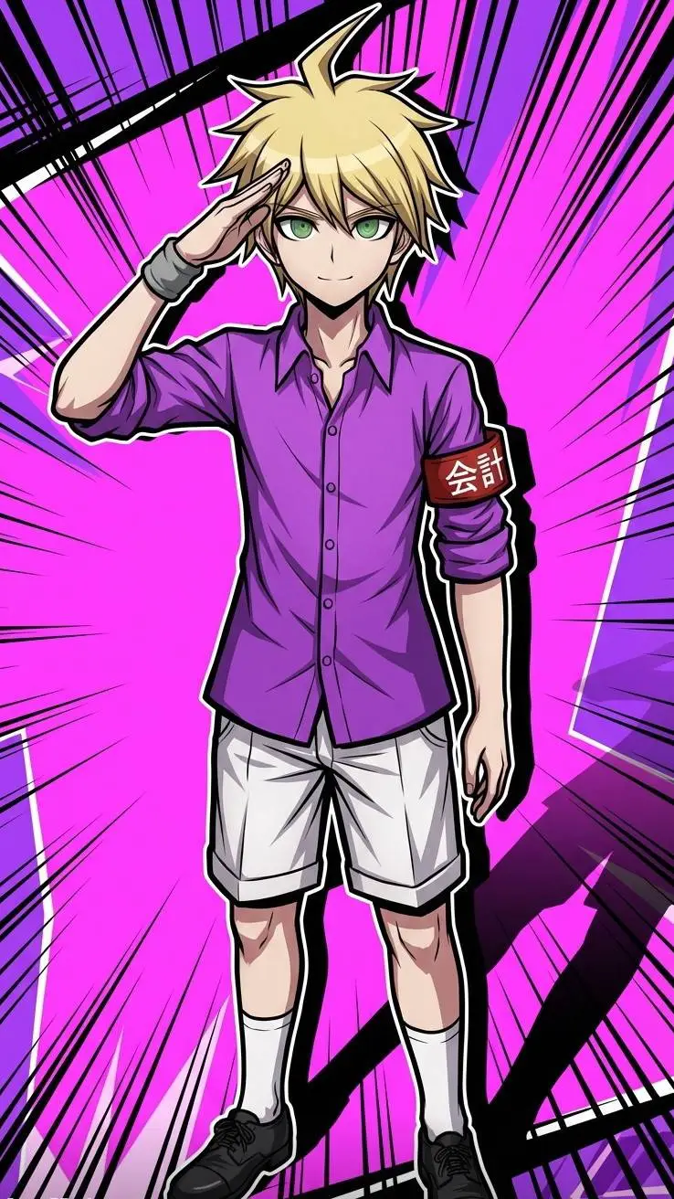 ai character: Hunter Torayoshy  background