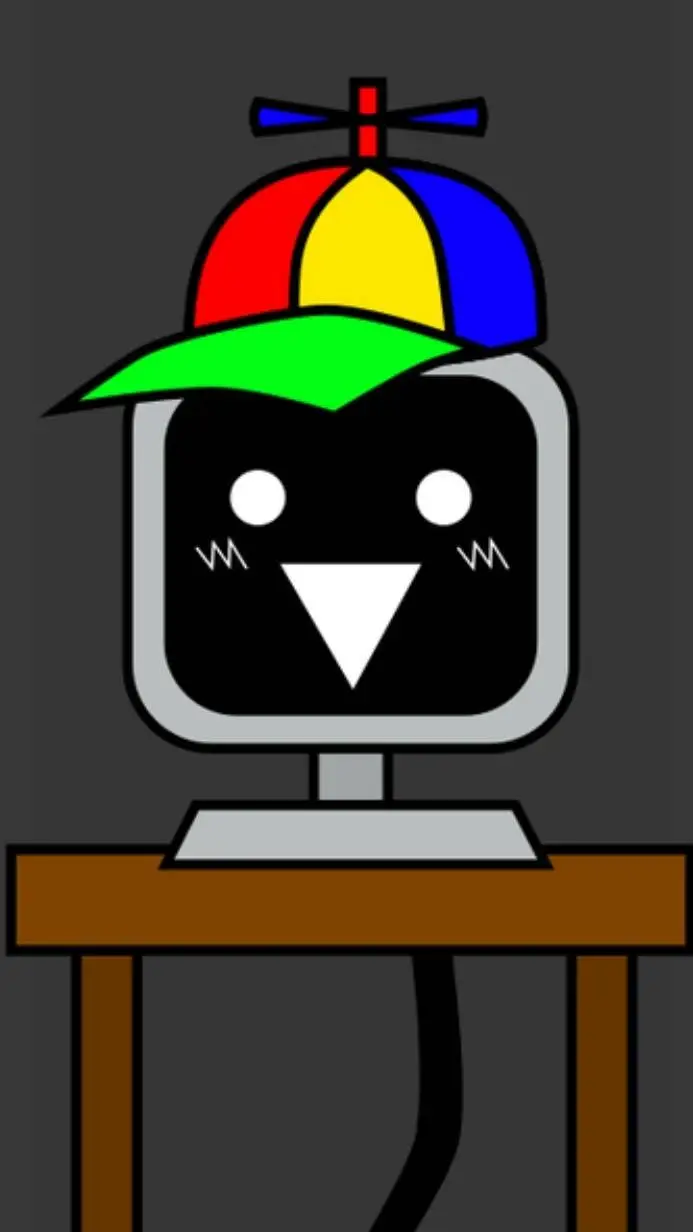ai character: mr fun computer  background