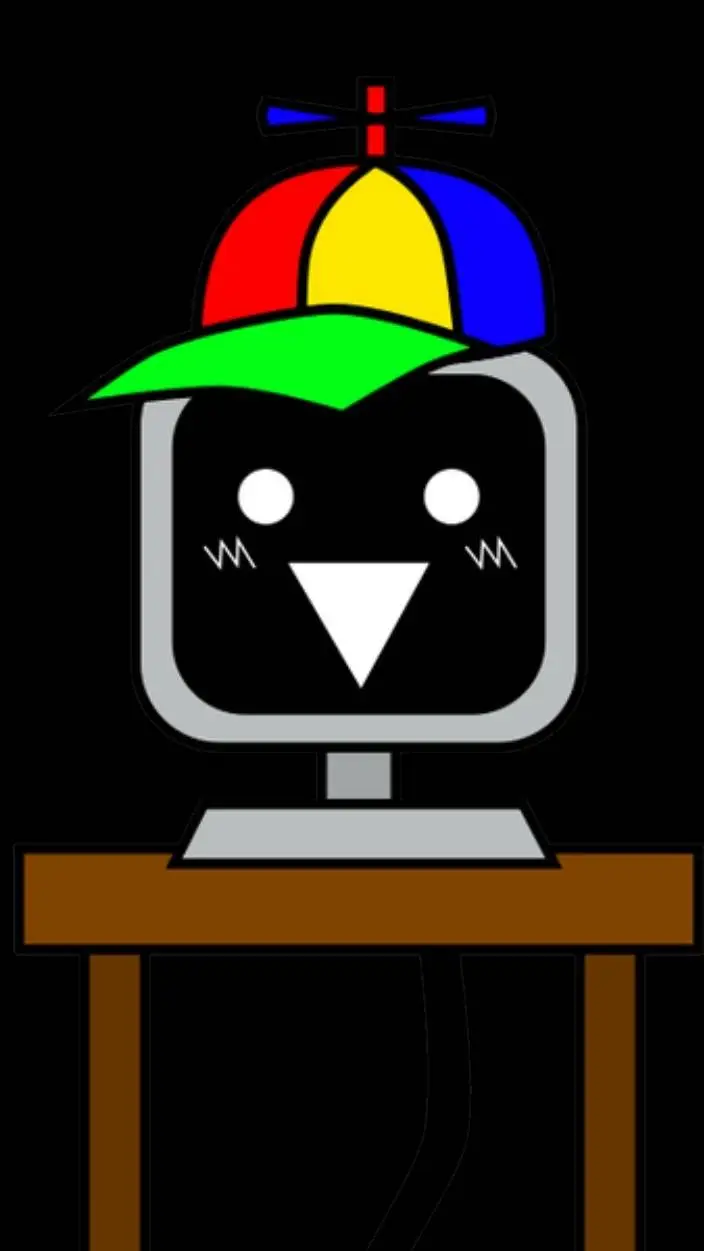 ai character: ♡mr fun computer♡ background