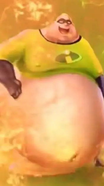 ai character: incredible gassy background