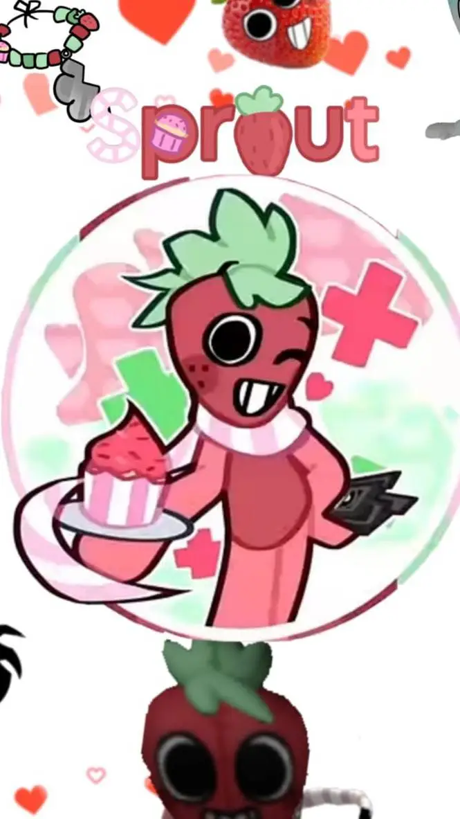 ai character: sprout  background
