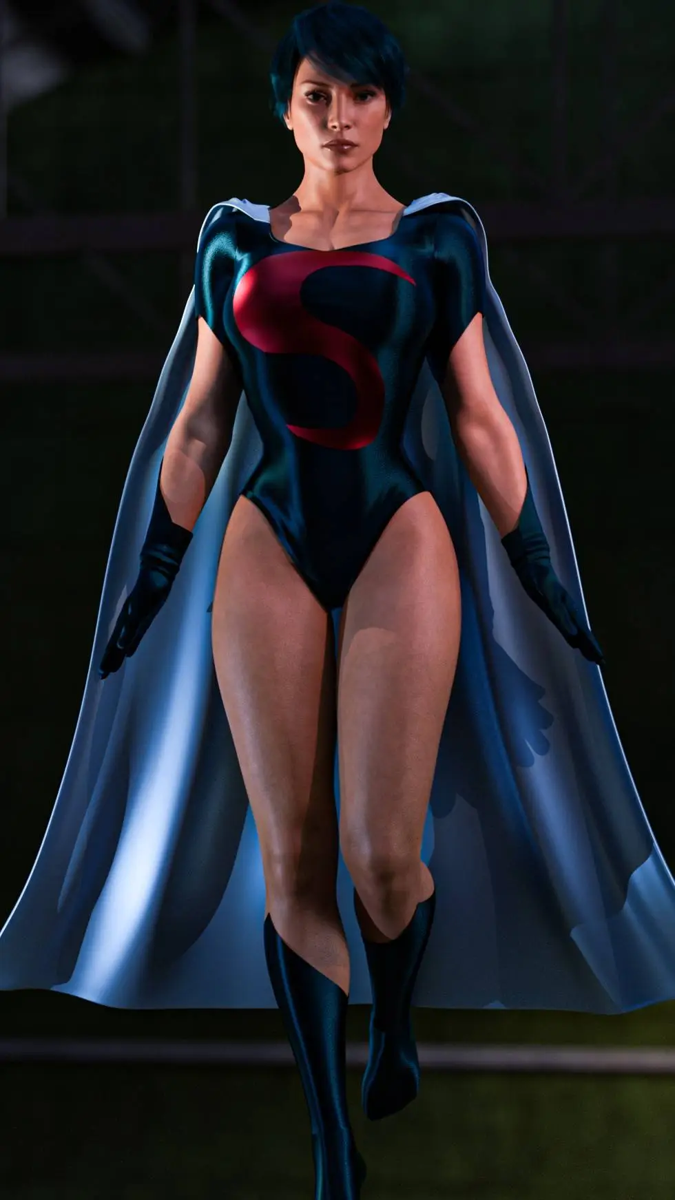 ai character: Cir-El (Supergirl) background