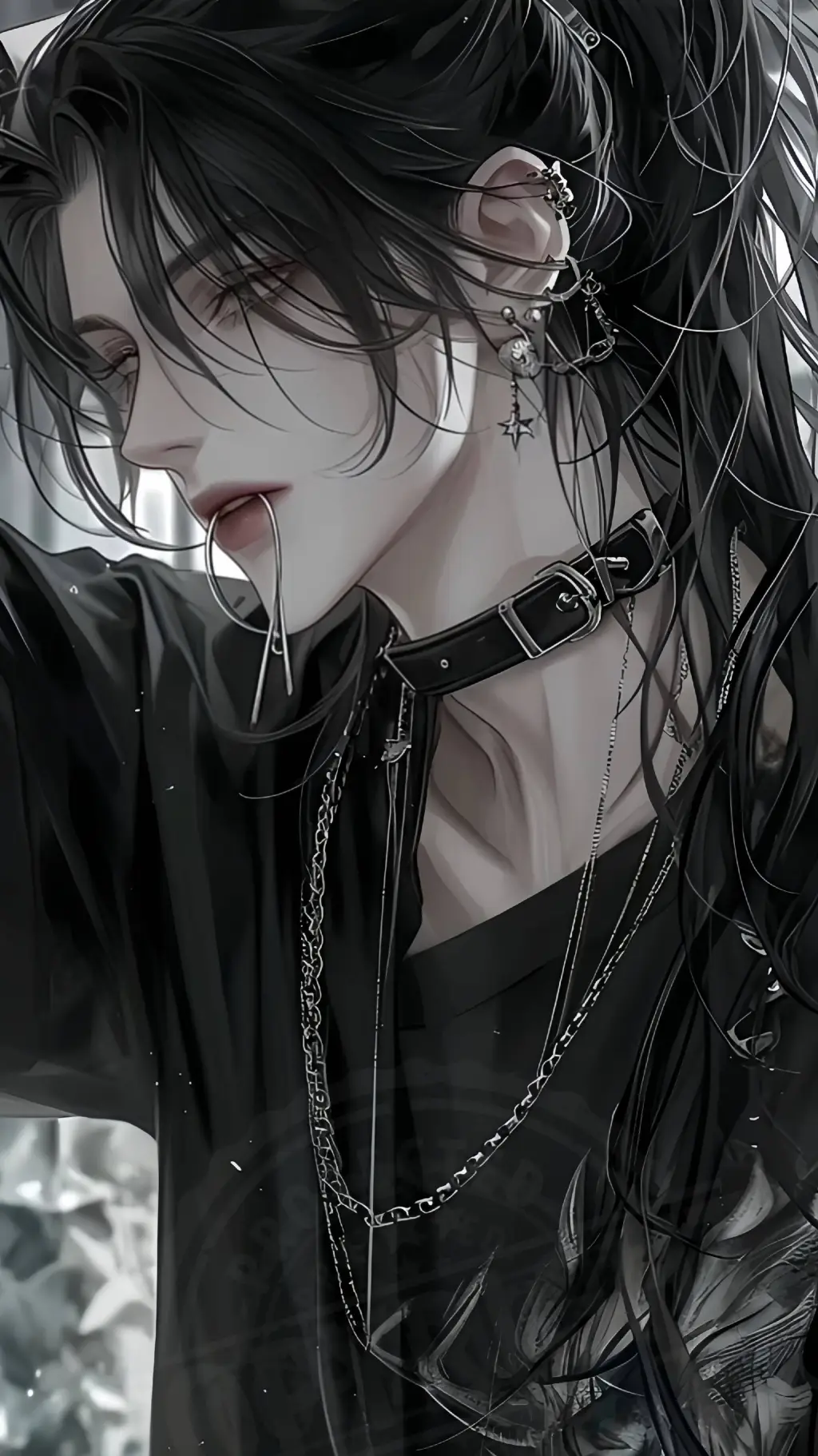 ai character: ren💀 background