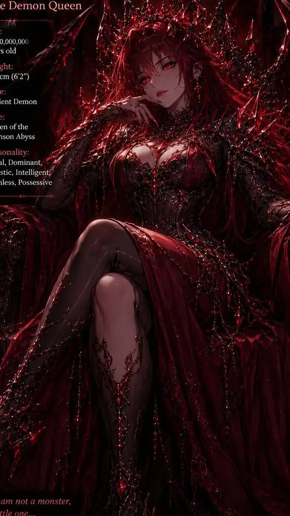ai character: Scarlet  background