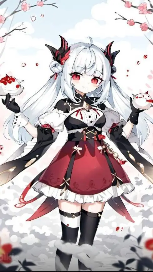 ai character: Titi ♥️ background