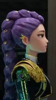 ai character: Guerreiras do kpop background