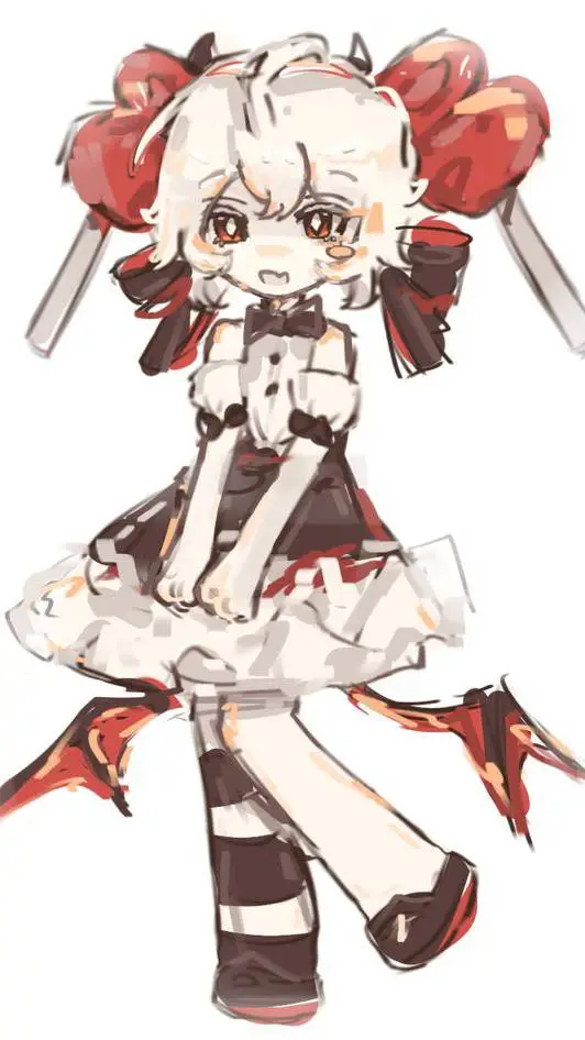 ai character: ~Candy Apple~ 🍎 background