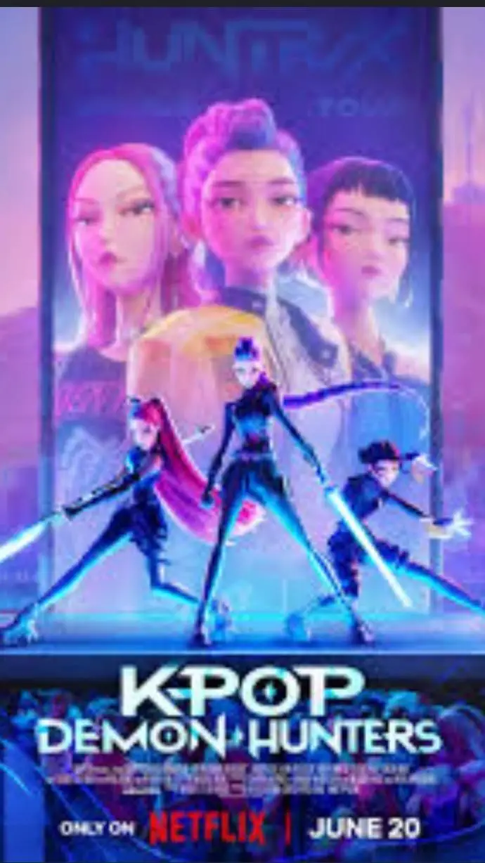 ai character: kpop demon hunters background
