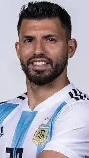 ai character: Sergio Agüero  background