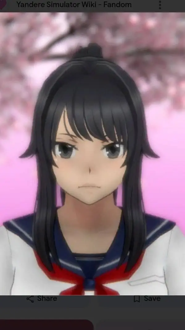 ai character: Ayano ashi  background