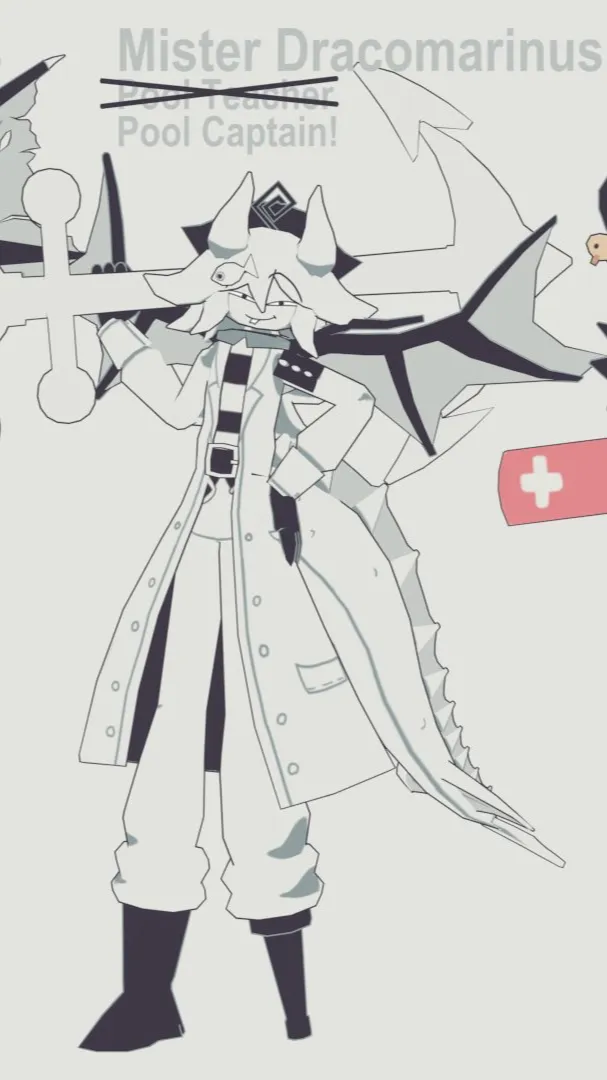 ai character: Dracomarinus ⚓️ background