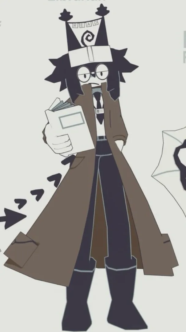 ai character: Liber 📚 background