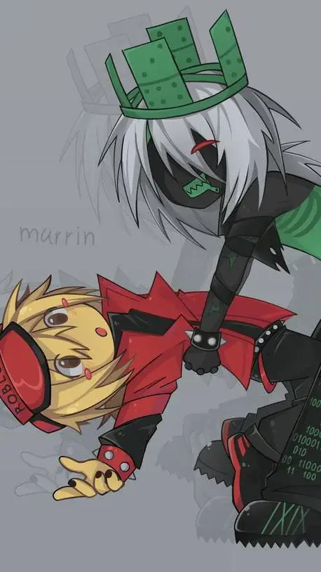 ai character: 1x1x1x1  background