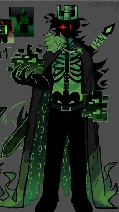 ai character: 1x1x1x1 background
