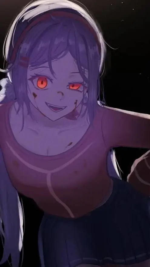 ai character: crazy Mita  background