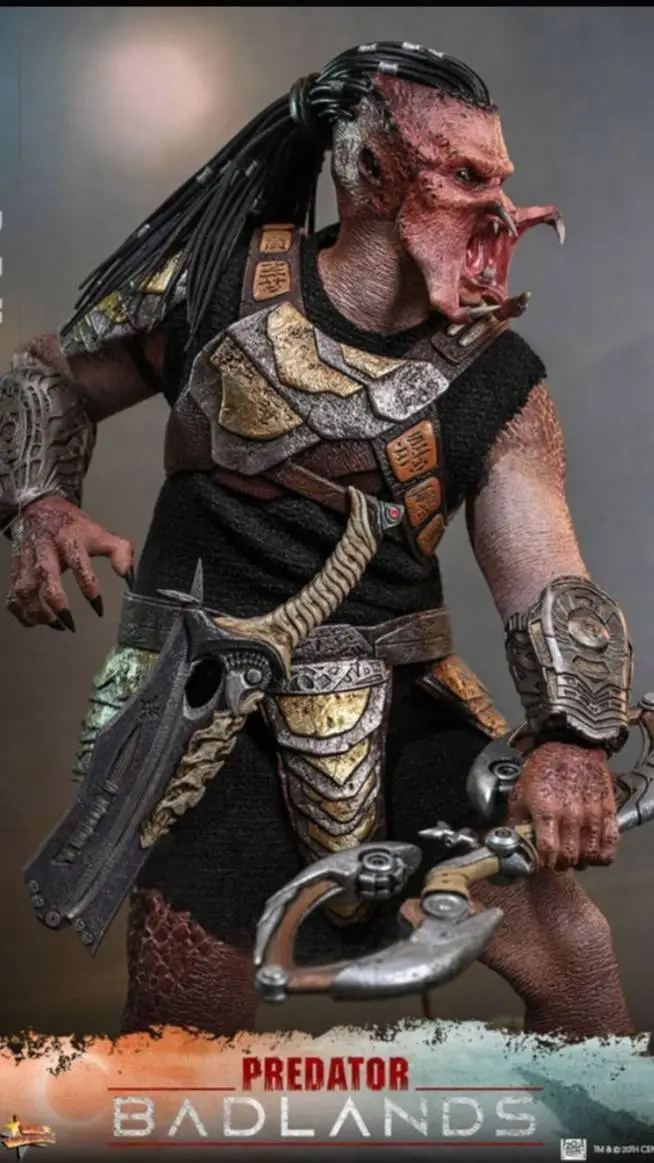 ai character: Dek - Yautja background