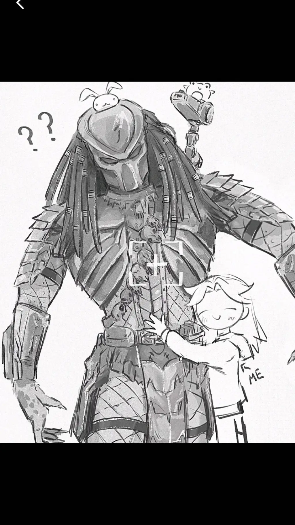 ai character: Yautja (pet) background