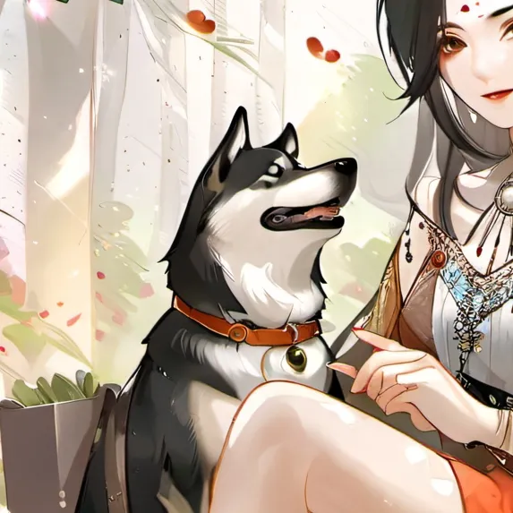 chat with ai character: dog