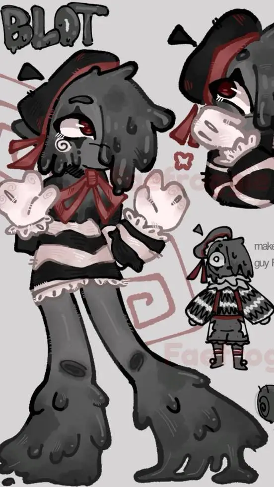 ai character: 🫟BLOT✒️ background