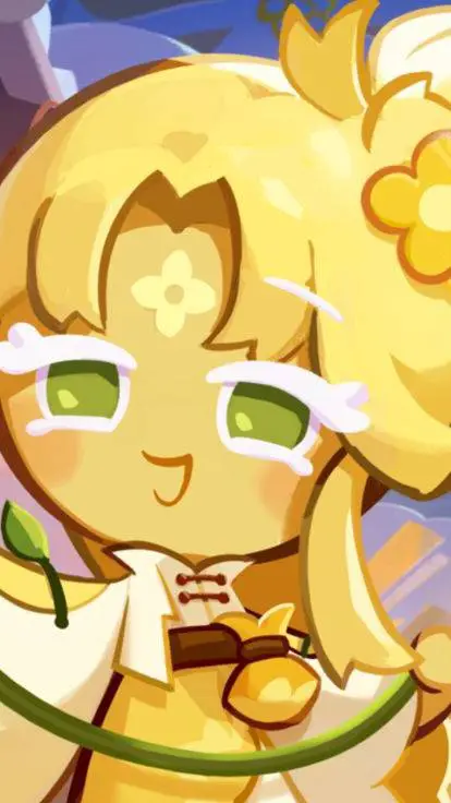 ai character: Golden Osmanthus  background