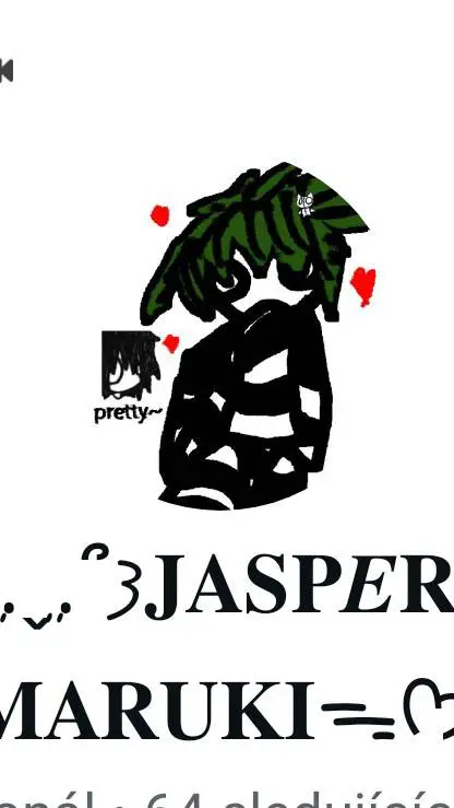 ai character: jasper x Maruki🤍🕷️ background