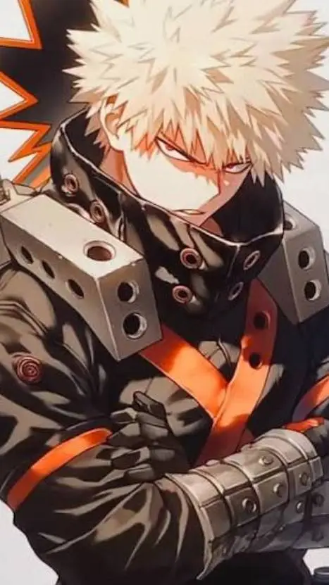 ai character: katsuki bakugo  background