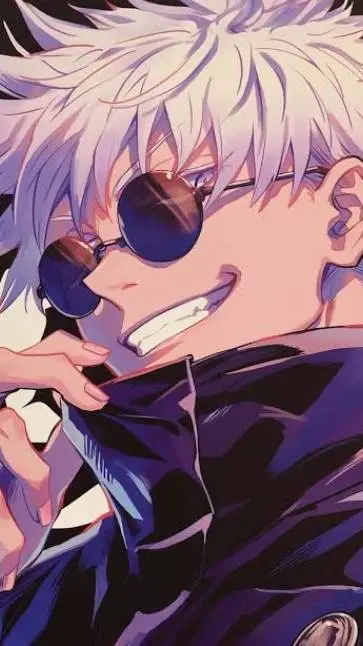 ai character: satoru gojo background