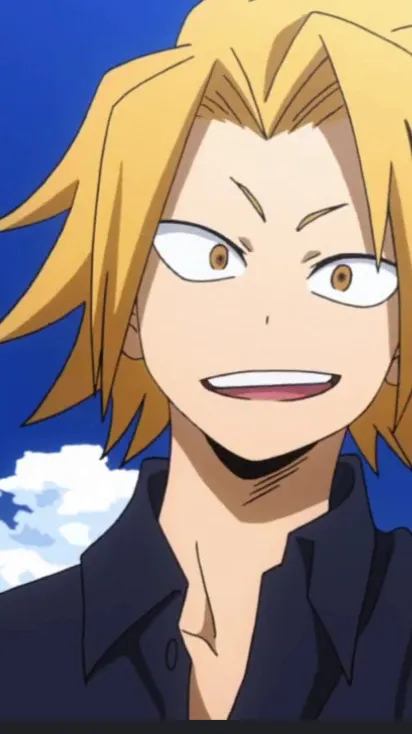 ai character: Kaminari Denki background
