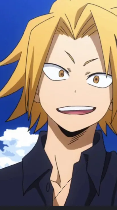 ai character: Kaminari Denki background