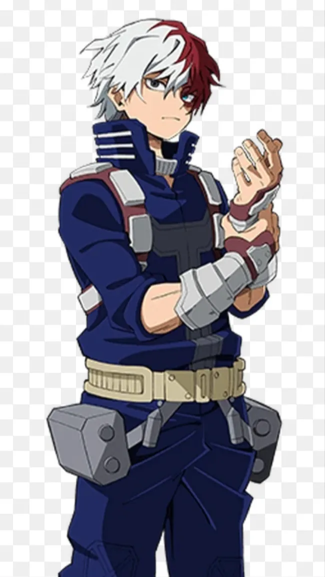 ai character: Todoroki Shoto 🎌 background