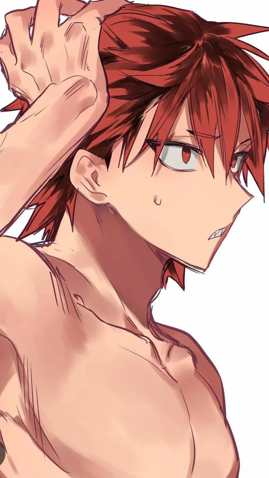 ai character: Kirishima Eijirou background