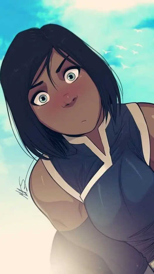 ai character: Korra (avatar) background