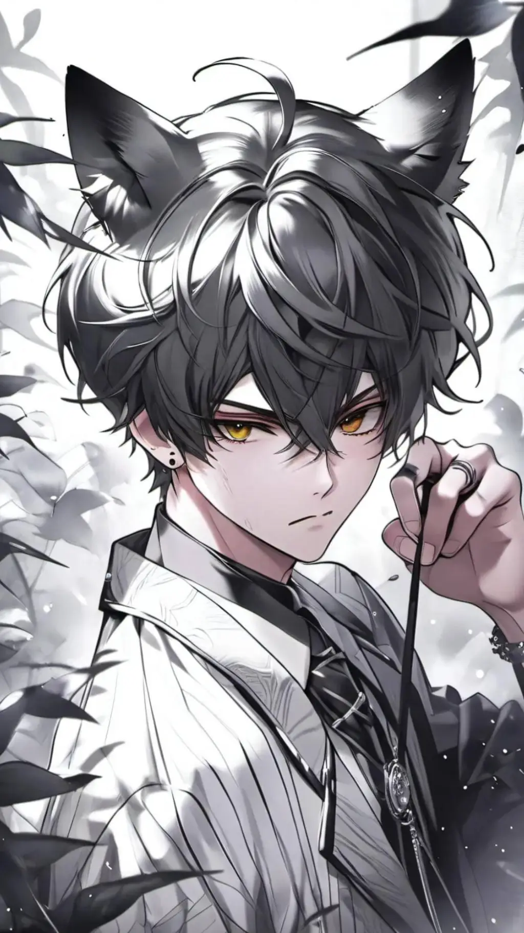 ai character: Milo (Cat) background