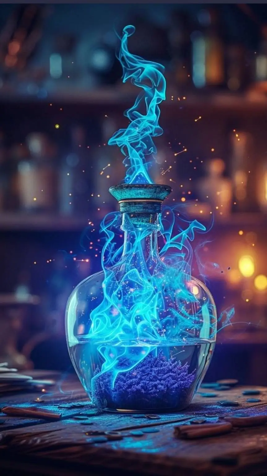 ai character: RANDOM POTION (3) background