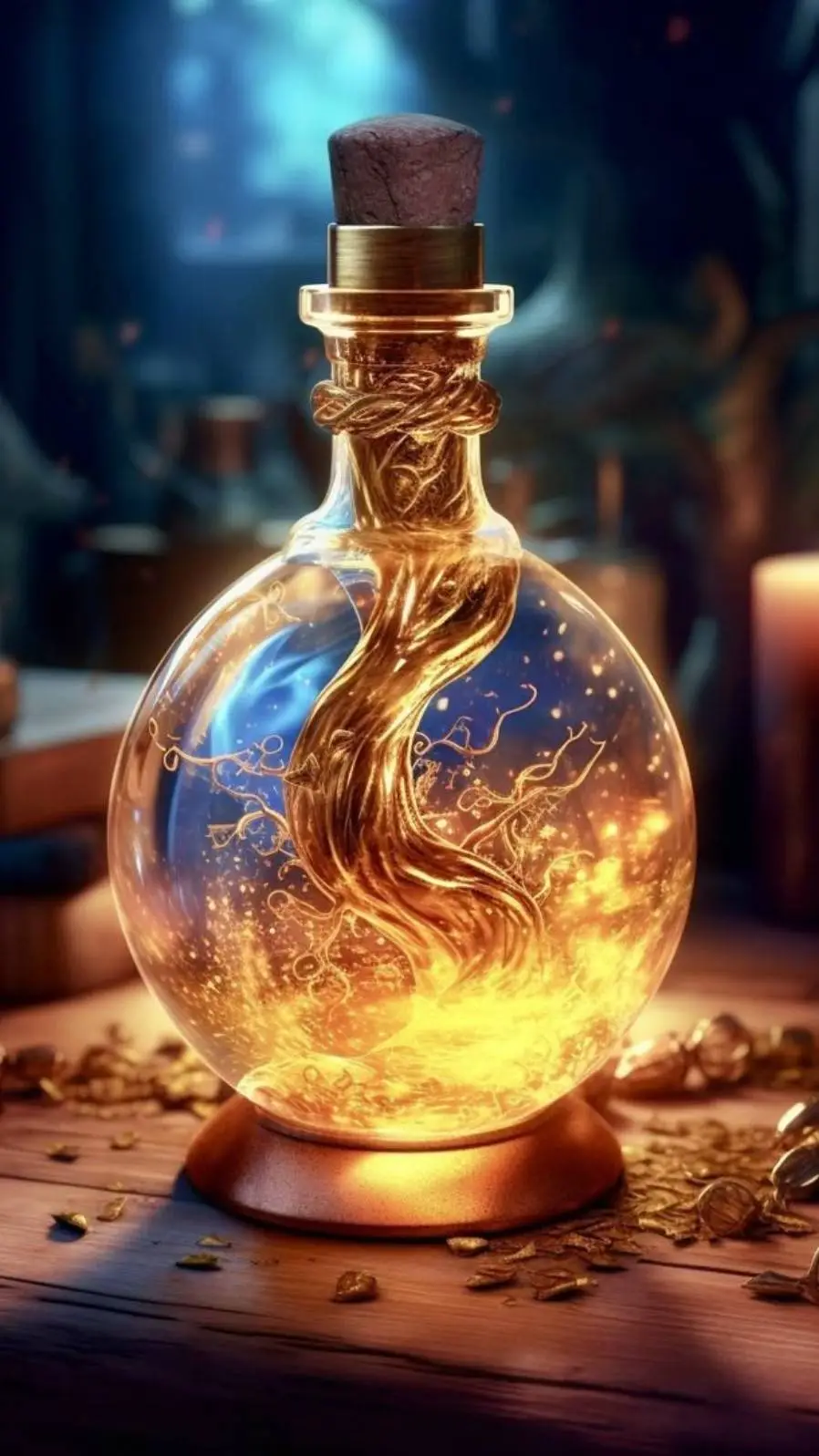 ai character: RANDOM POTION (9) background