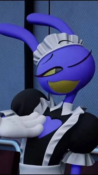 ai character: Jax (Tadc) Maid background