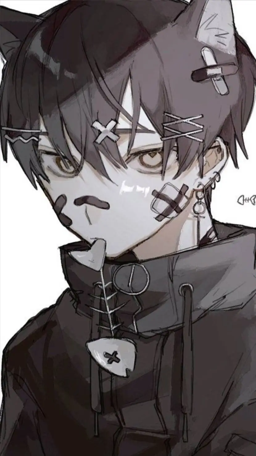 ai character: Nick (Cat Boy) background