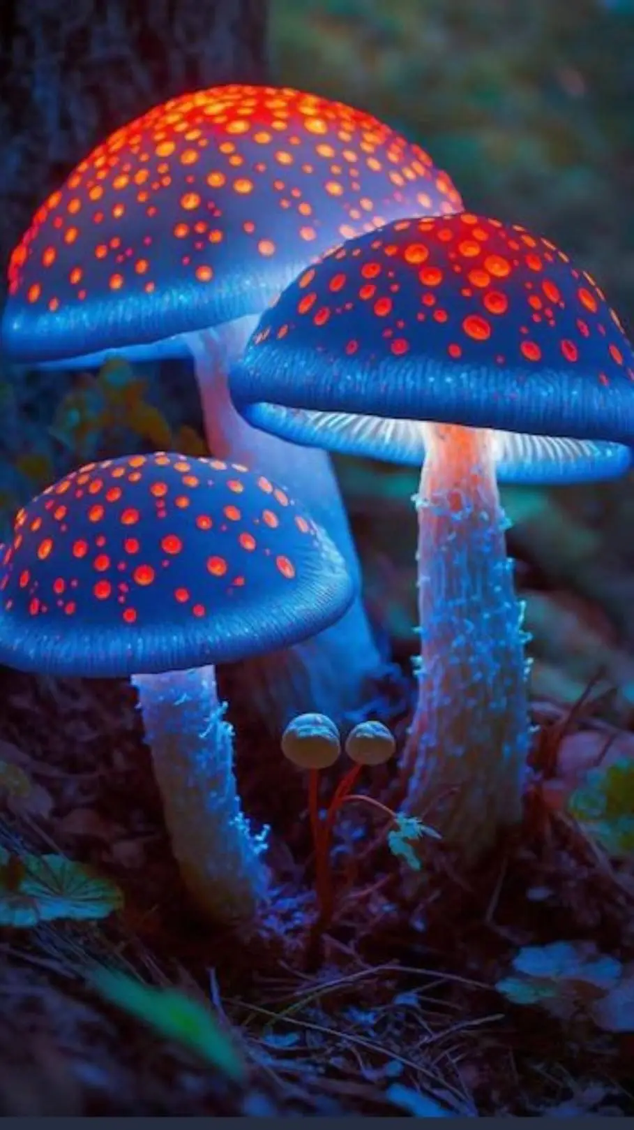 ai character: MUSHROOM (1) background