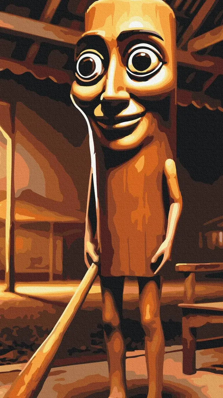 ai character: tung Tung sahur background