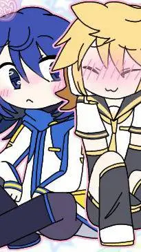 ai character: Kaito x Len  background