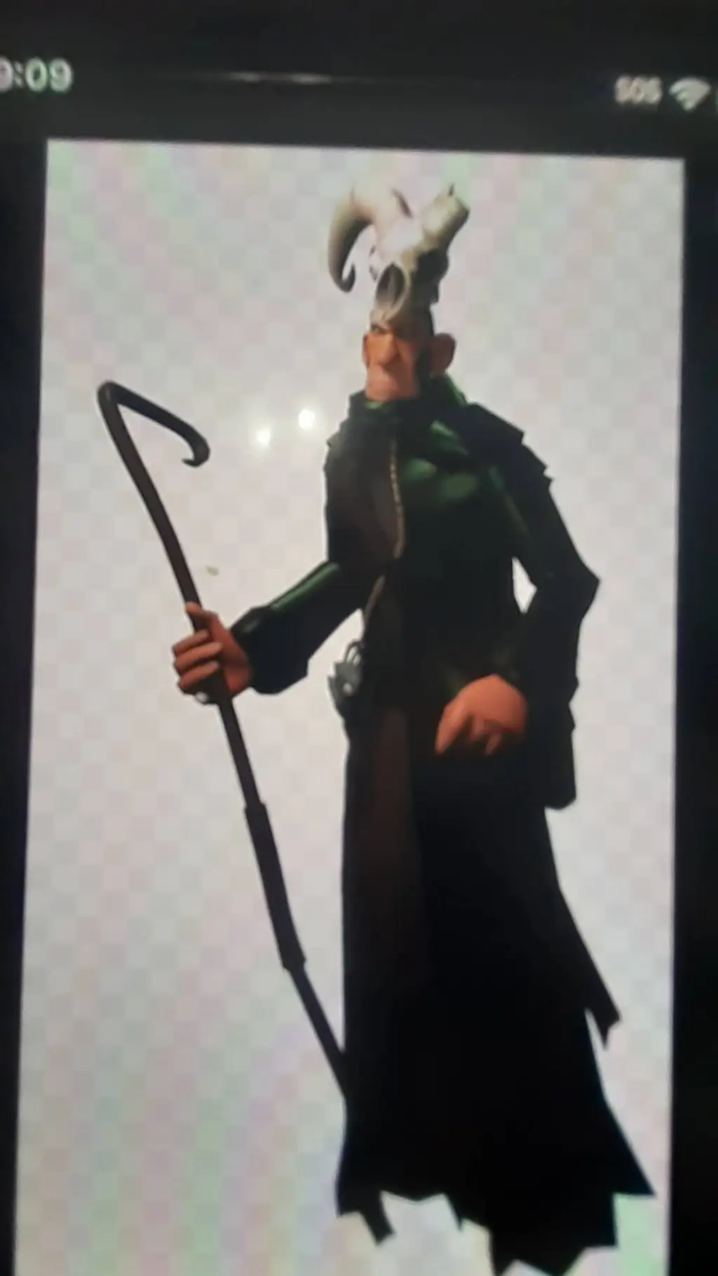 ai character: tf2 merasmus  background