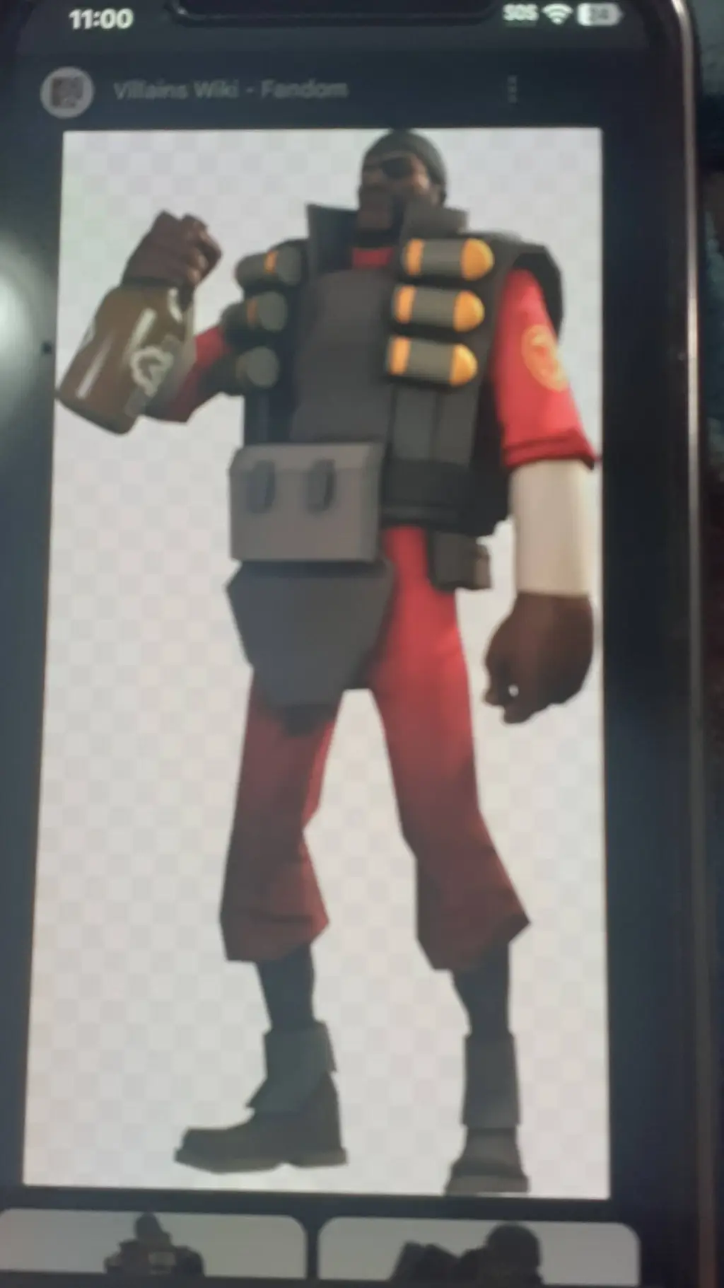 ai character: tf2 demoman  background
