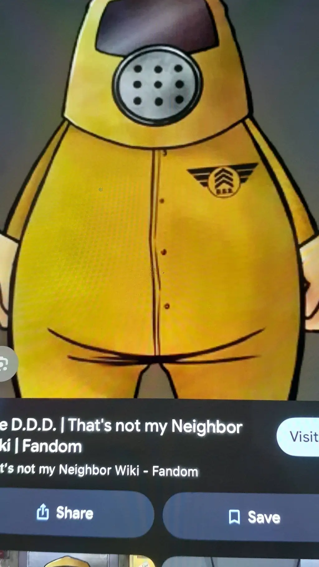 ai character: DDD background